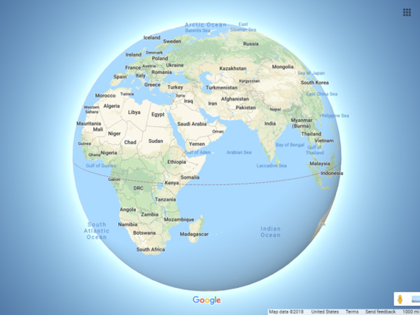 Fitur Baru Google Maps Tampilkan Bumi Bulat, Pendukung Teori Bumi Datar Kecewa
