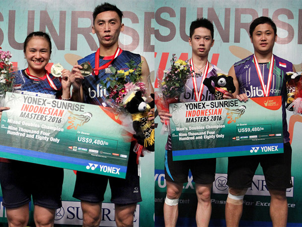 Jadi Juara Umum, Indonesia Rebut Dua Medali Emas di Indonesian Masters GPG!