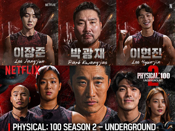 Physical: 100 Season 2 Ungkap 100 Kontestan, Lee Jang Jun Golden Child Hingga Deretan Aktor Masuk