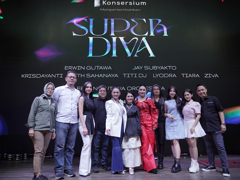 Rasakan Sinergi Sempurna Untuk Kejayaan Musik Indonesia Bersama SUPER DIVA!