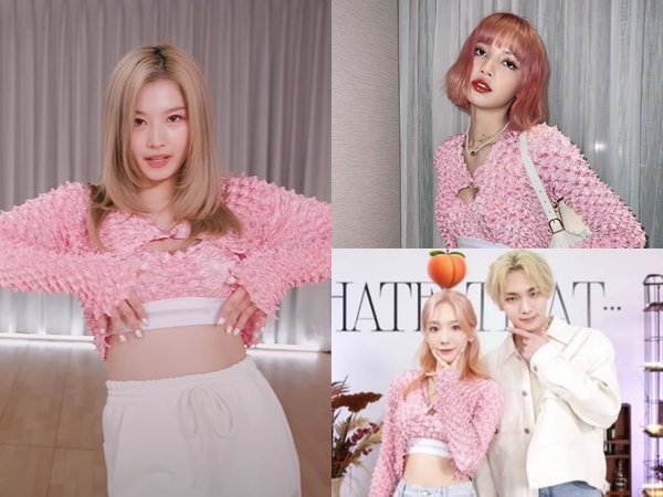 Beda Pesona Sana TWICE Hingga Han So Hee Pakai Crop Top Kulit Durian Pink