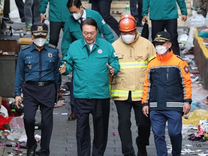 Presiden Yoon Seok Yeol Umumkan Masa Berkabung Nasional karena Tragedi Itaewon