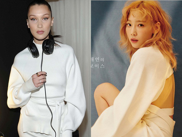 Open Back Sweater Bella Hadid vs Taeyeon SNSD, Who Wore It Better?