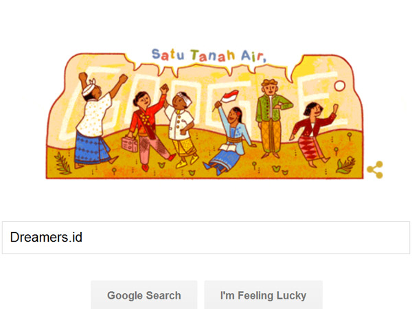 Peringati Hari Sumpah Pemuda, Google Doodle Tampilkan Keberagaman Indonesia yang Tetap Satu