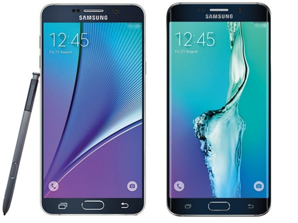 Ini Tampilan Perdana Samsung GALAXY Note 5 dan GALAXY S6 Edge Plus