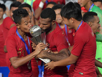 Bangga, Momen Heroik Timnas Indonesia Kalahkan Thailand Jadi Juara AFF U-22