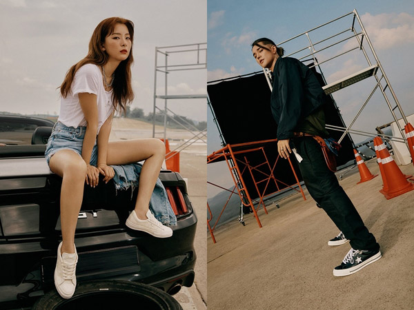 Intip Aksi Kece Dean dan Seulgi Red Velvet Jadi Model Koleksi Terbaru Converse