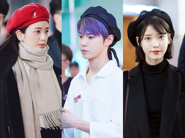 10 Idola K-Pop yang Tampil Kece dengan Topi Baret