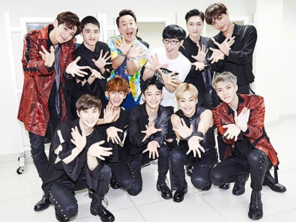 Yeayy! Lagu Kolaborasi EXO dan Yoo Jae Suk akan Dirilis Lewat Channel SM 'Station'