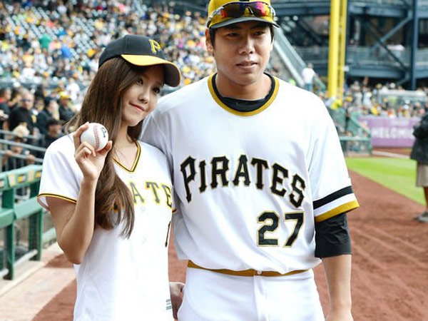 Dari Berteman, Hyomin T-ARA dan Atlet Baseball Kang Jun Ho Pacaran?