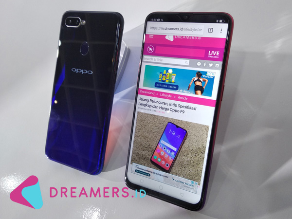 Resmi Dirilis, Ini Tiga Fitur Unggulan yang Dijagokan Oppo F9