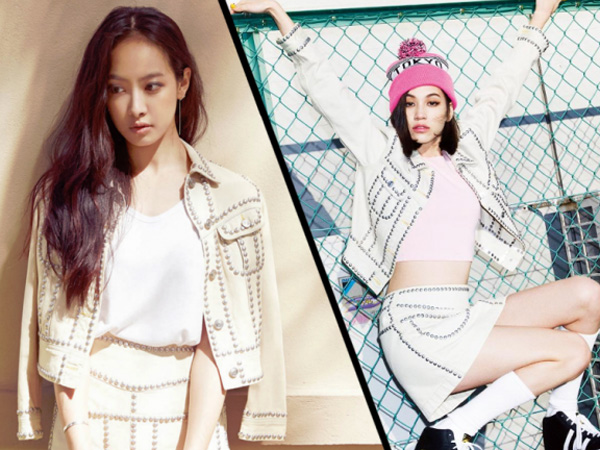 Cotton-Denim Outfit Kembar Victoria f(x) vs Kiko Mizuhara, Who Wore It Better?