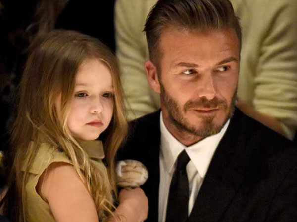 Usia 4 Tahun, Harper Beckham Sudah Lakukan Perawatan Kuku di Salon Mewah