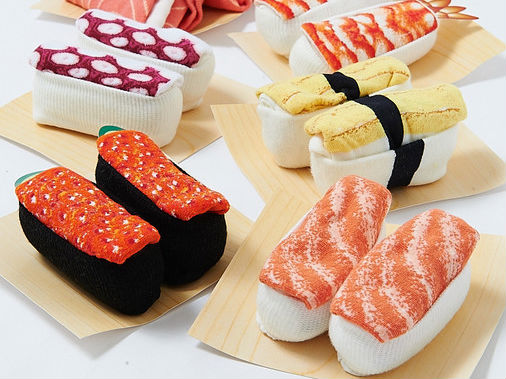 Wah, Ternyata Sushi Nikmat ini Adalah Sebuah Kaos Kaki!