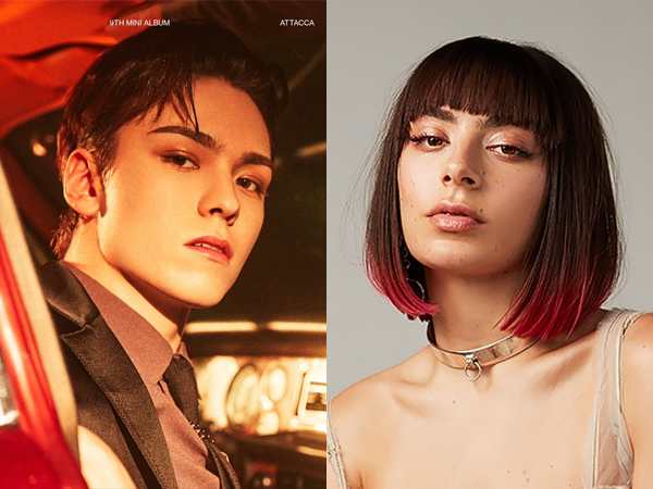 Berawal dari Twitter, Vernon SEVENTEEN dan Charli XCX Isyaratkan Kolaborasi