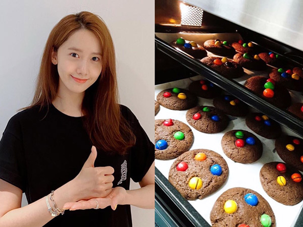 Masih Di Rumah Aja, Coba Buat Chocolate Cookies M&M Ala YoonA SNSD