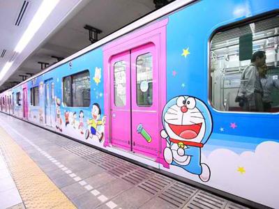 Lucunya! Kereta di Jepang ini Dihiasi Manga dan Anime
