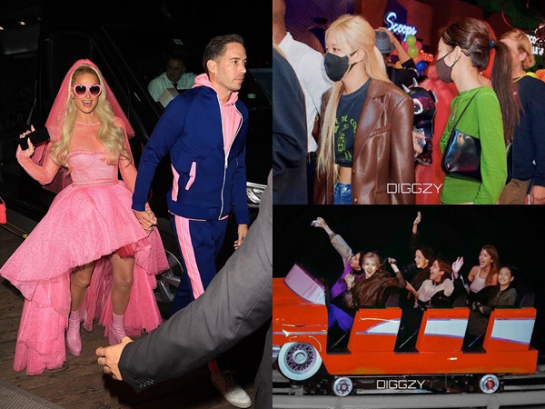 Jennie dan Rosé BLACKPINK Hadiri Pesta Pernikahan Paris Hilton