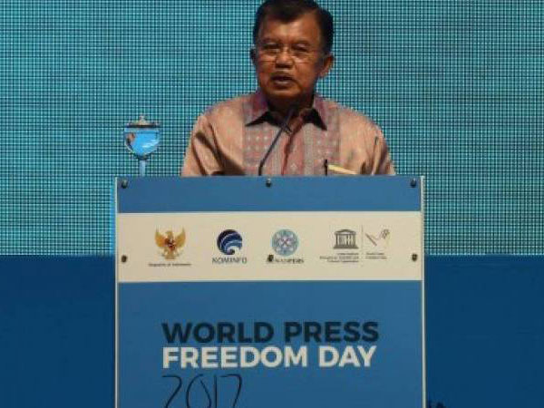 Jusuf Kalla Kembali Ingatkan 'Aturan Kebebasan' Pers di Hari Pers Sedunia 2017!