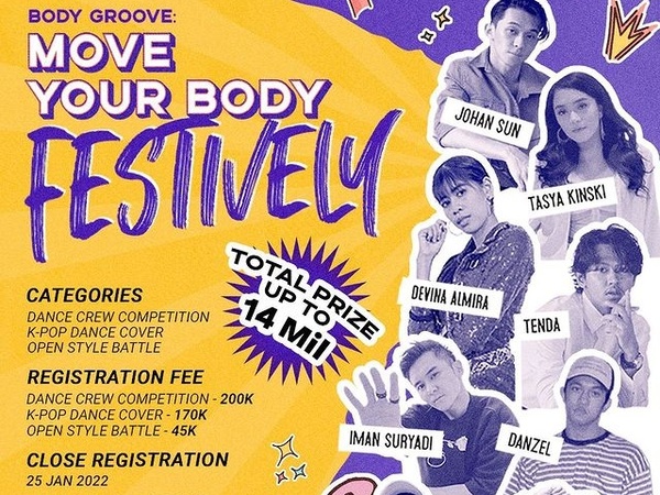 STAMANARA Gelar Festival BODY GROOVE 2021: Move Your Body Festively