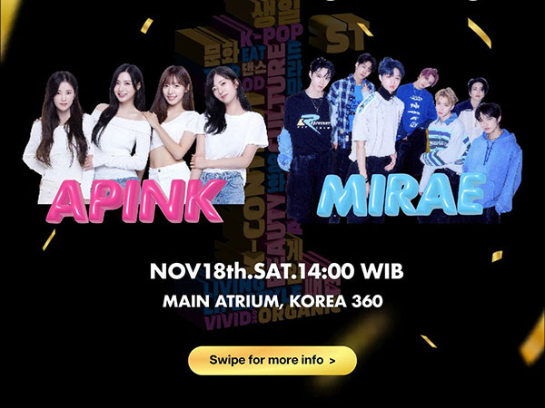 Apink dan MIRAE Akan Fanmeeting dan Fansign di Jakarta Sabtu Ini