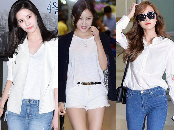 Dress Like Your Idol: Inspirasi Tampil Stylish Kenakan Baju Putih A la Idola K-Pop