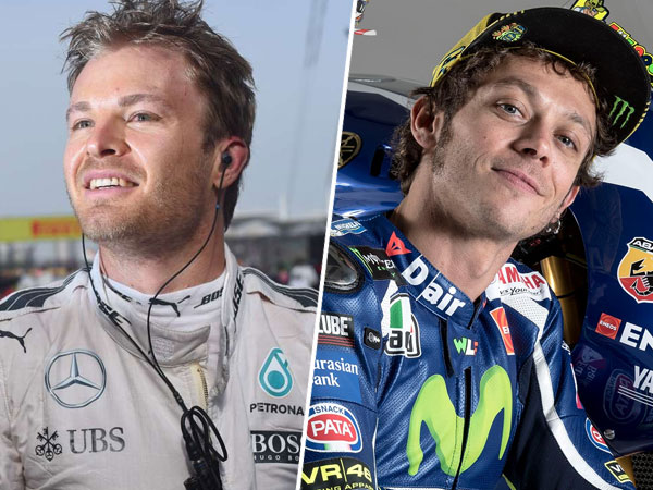 Dikabarkan Gantikan Nico Rosberg di F1, Begini Jawaban Mengejutkan Valentino Rossi