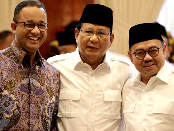 Prabowo Merasa Beruntung Anies Baswedan dan Sudirman Said Dicopot dari Kabinet Jokowi