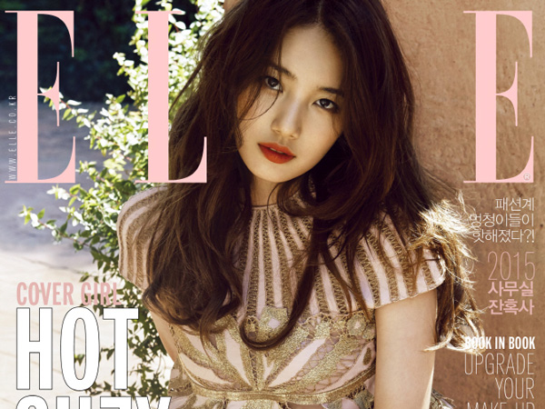 Cantiknya Suzy miss A Tampil Elegant A la Dewi Roma di Sampul Majalah ELLE