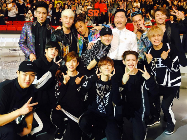Seungri Berterima Kasih pada Monsta X Untuk Tetap Berada di Venue Sampai Akhir Acara MAMA 2015