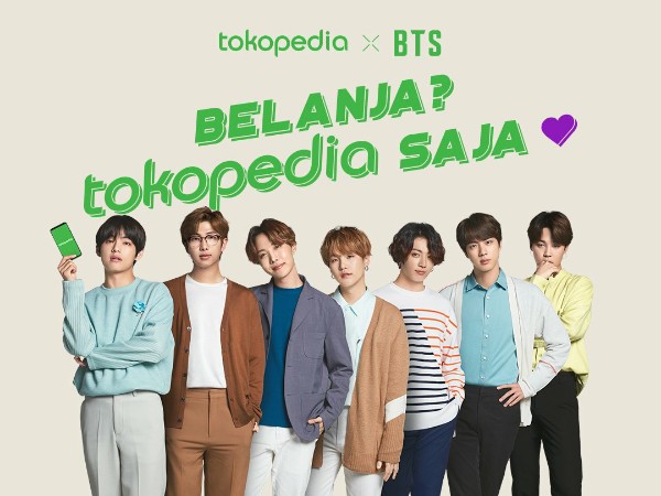 Tokopedia Resmi Gandeng BTS Sebagai Brand Ambassador