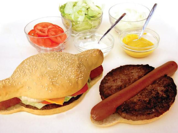 Lagi, Ini Varian Terbaru Kreasi Gabungan Makanan Hamburger dan Hot Dog