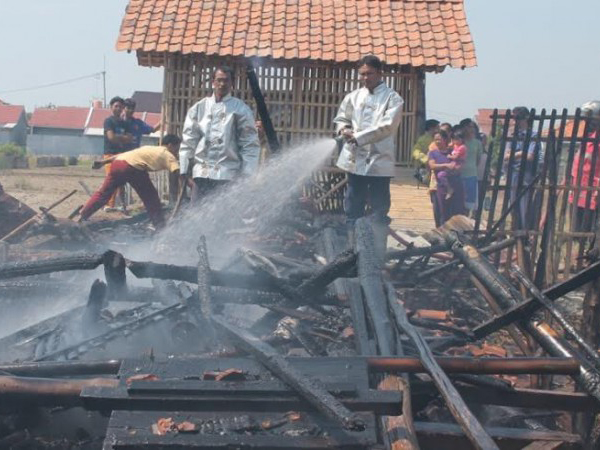 Kandang Terbakar, Ratusan Kambing Kurban Terpanggang