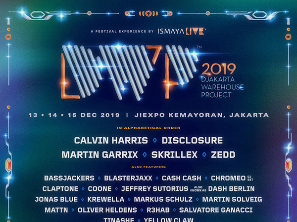 Intip Line-Up Lengkap dan Detil Harga Tiket Djakarta Warehouse Project 2019