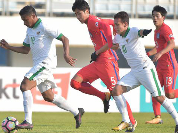 Timnas U-19 Harus Takluk Hadapi Korea Selatan