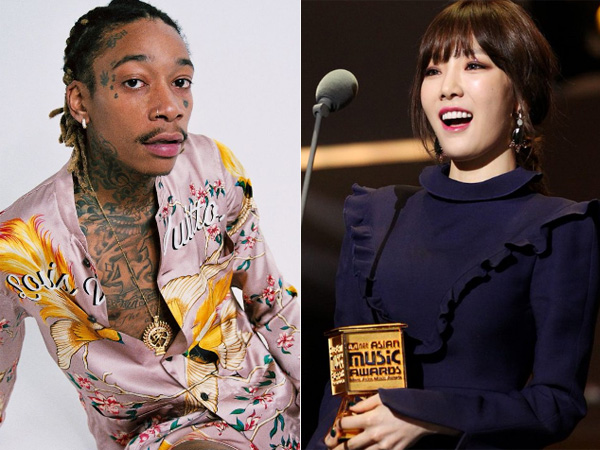 Duh, Wiz Khalifa Tuduh Taeyeon Bohong Soal Penjelasan Batalnya Kolaborasi di MAMA 2016?