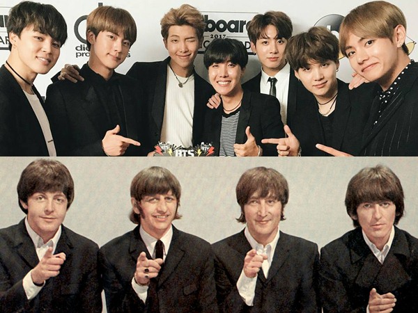 Billboard Sebut Ada Kesamaan Antara BTS dan Legenda Musik The Beatles