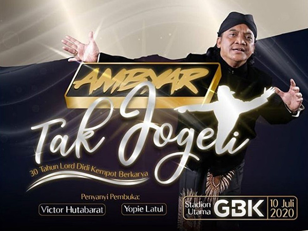 Konser 30 Tahun Karir Didi Kempot di GBK yang Diundur 'Takdir'