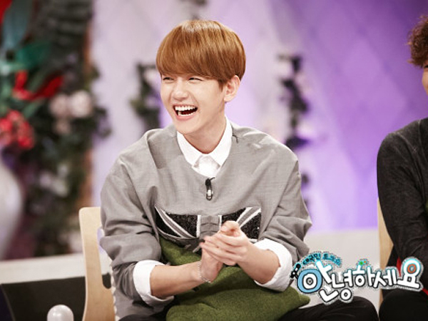 Kocaknya Baekhyun EXO Kembali Parodikan Suara Sepeda Motor di ‘Hello Counselor’