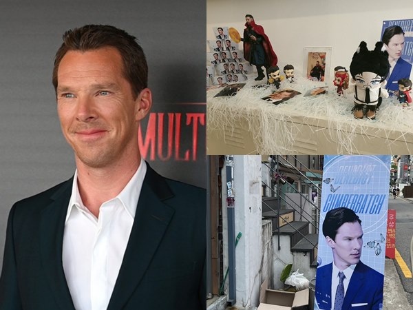 Unik, Fans Korea Gelar Birthday Project Benedict 'Sunbaenim' Cumberbatch Bak Idol K-pop