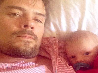 Imutnya Teman Mungil Josh Duhamel Ini!