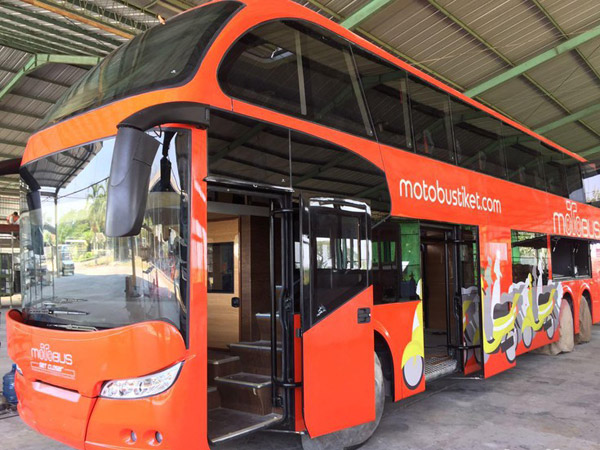 Keren, Ada Bus Bisa Angkut Penumpang dan Motornya yang Siap Beroperasi Sebentar Lagi!