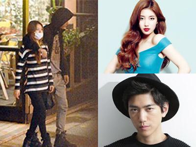 Ketahuan Jalan Bareng, Suzy miss A dan Aktor Sung Joon Pacaran?