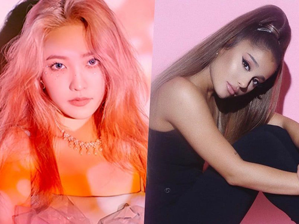 Ariana Grande Balas Manis Pesan Yeri Red Velvet di Instagram