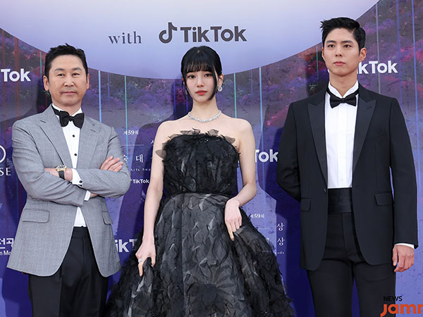 Park Bo Gum, Suzy, dan Shin Dong Yup Kembali Jadi Trio MC Baeksang Arts Awards