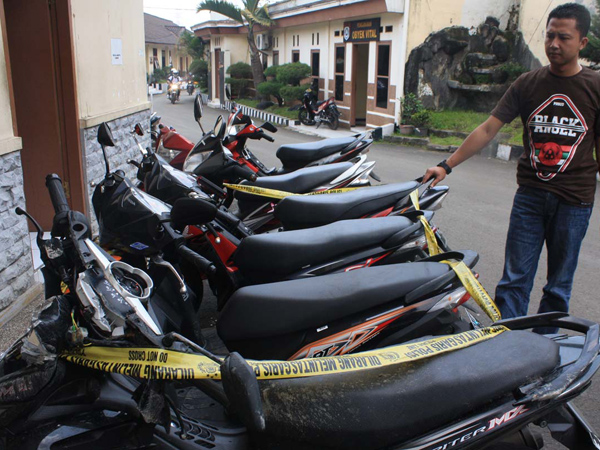 Tiga Kampung di Wilayah Jawa Barat Ini Jadi Penampung Motor Curian