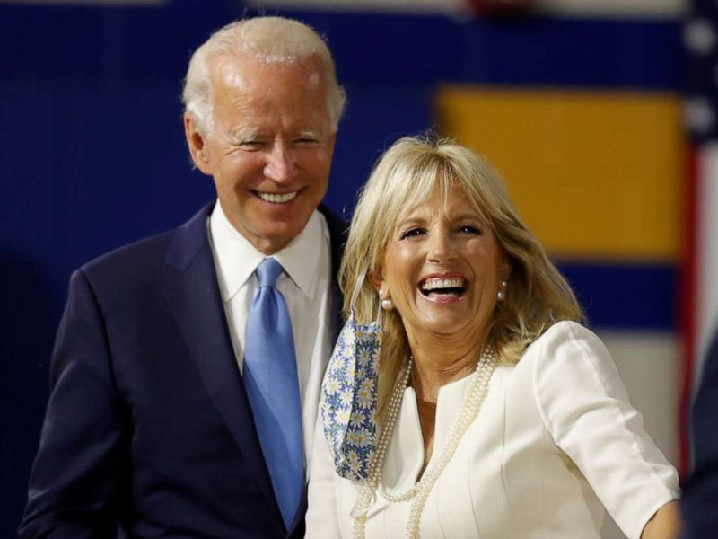 Jill Biden Beri Pesan Tersembunyi dalam Outfit yang Dikenakannya