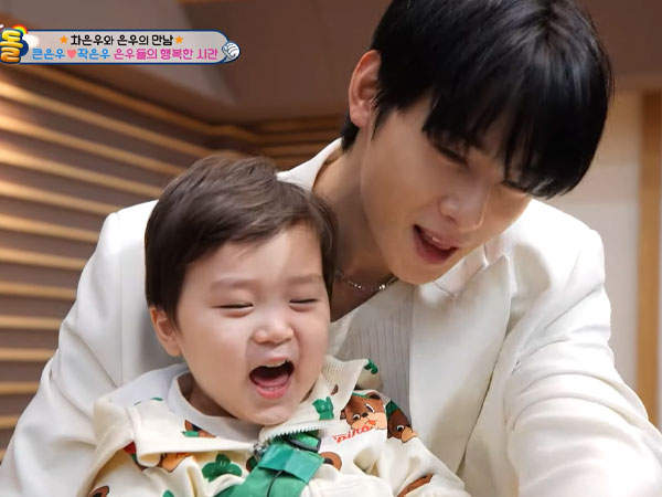 Momen Manis Cha Eun Woo 'Ngasuh' Kim Eun Woo di 'The Return of Superman'