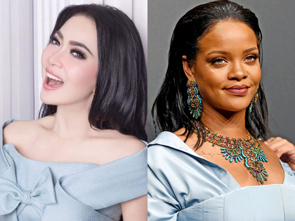 Intip Sepatu Bling-Bling Syahrini yang Kembaran Bareng Rihanna, Cetar?