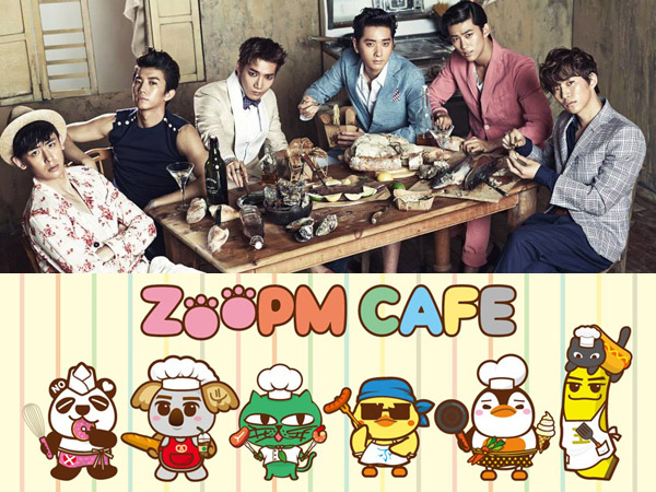 Berbarengan Promosi Konser, 2PM Buka Kafe Karekter Kartun di Jepang